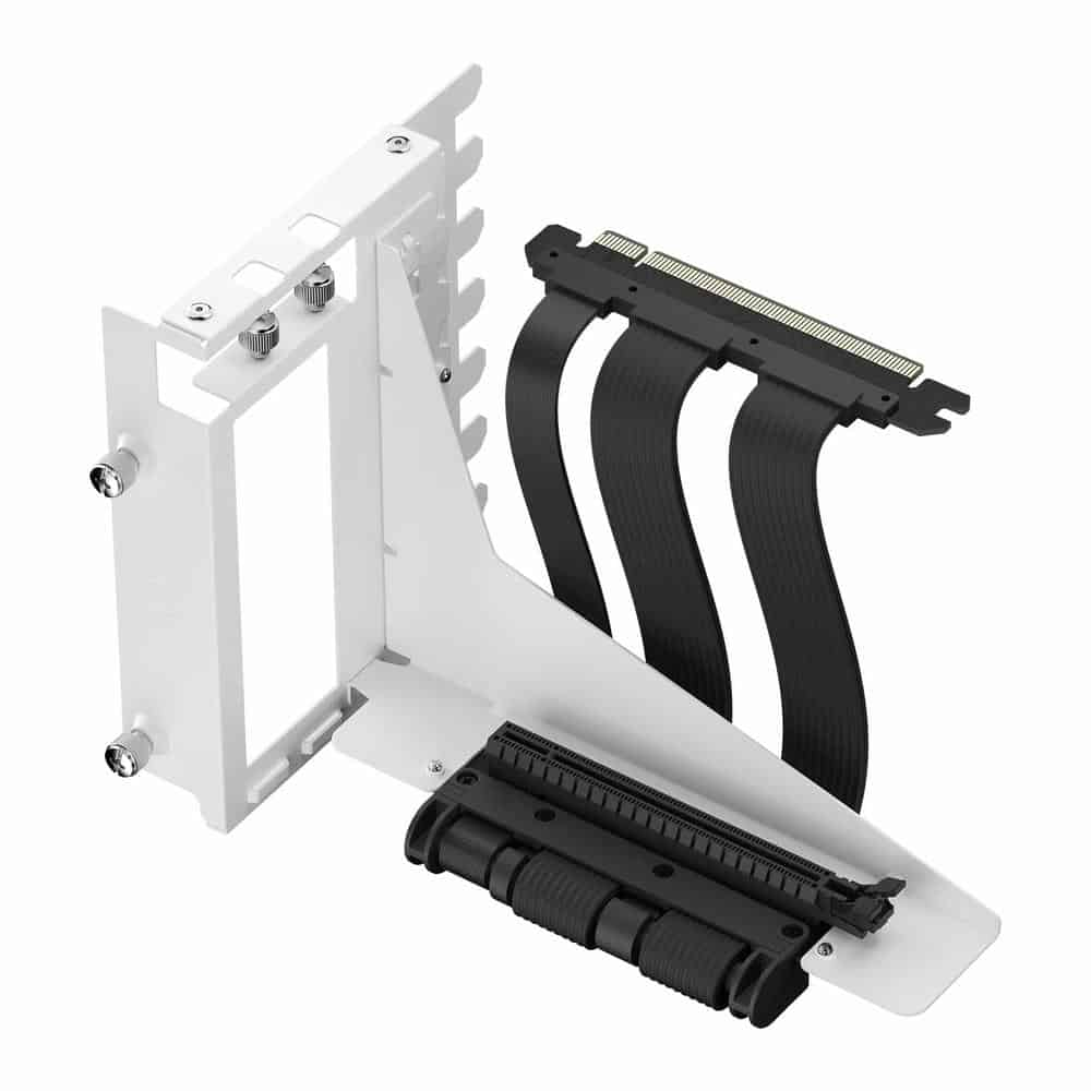 Fractal Flex 2 White Universal Vertical GPU Bracket and Riser